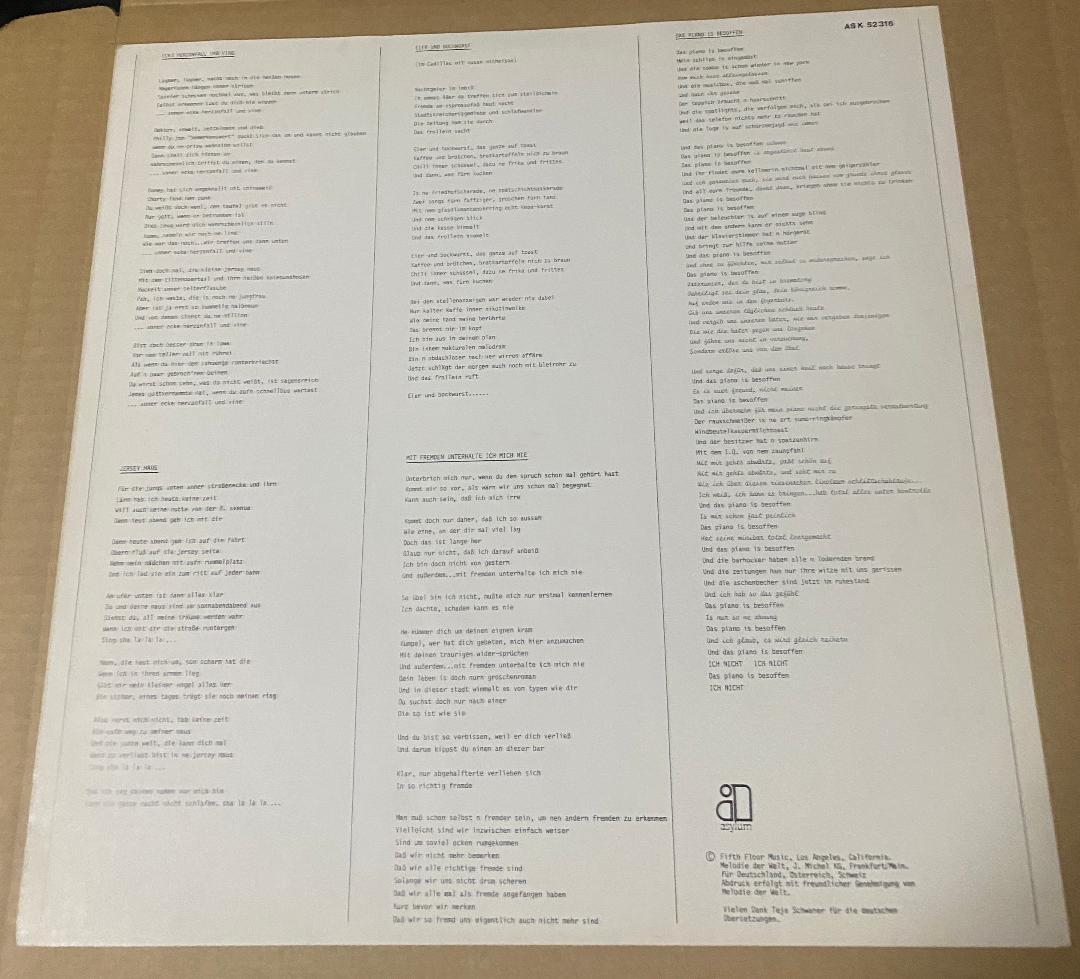 Tom Waits - Bounced Checks ドイツ盤レアLP