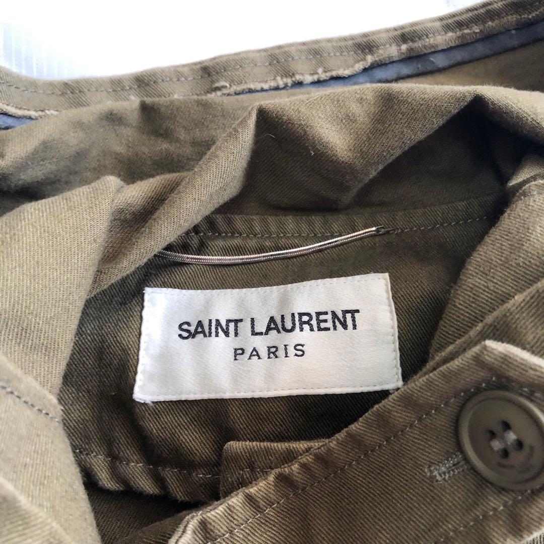 ジャケット・アウター 20SS SAINT LAURENT military duffle coat