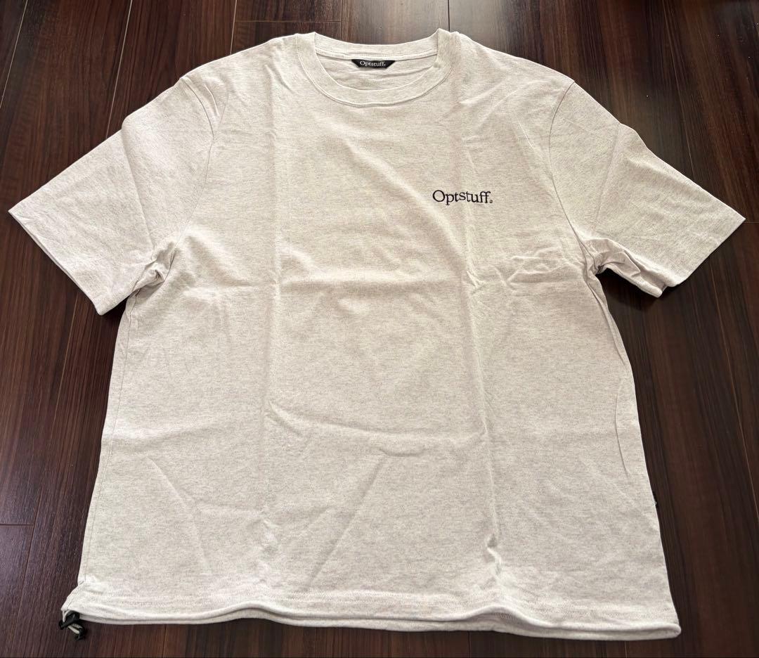 Optstuff Tシャツ グレー Lサイズ