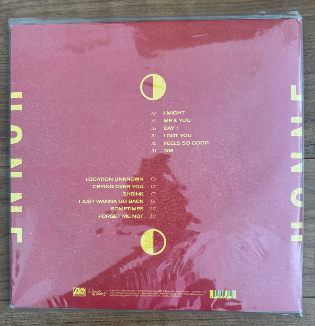 ホンネ HONNE LOVE ME HATE ME レコード LP