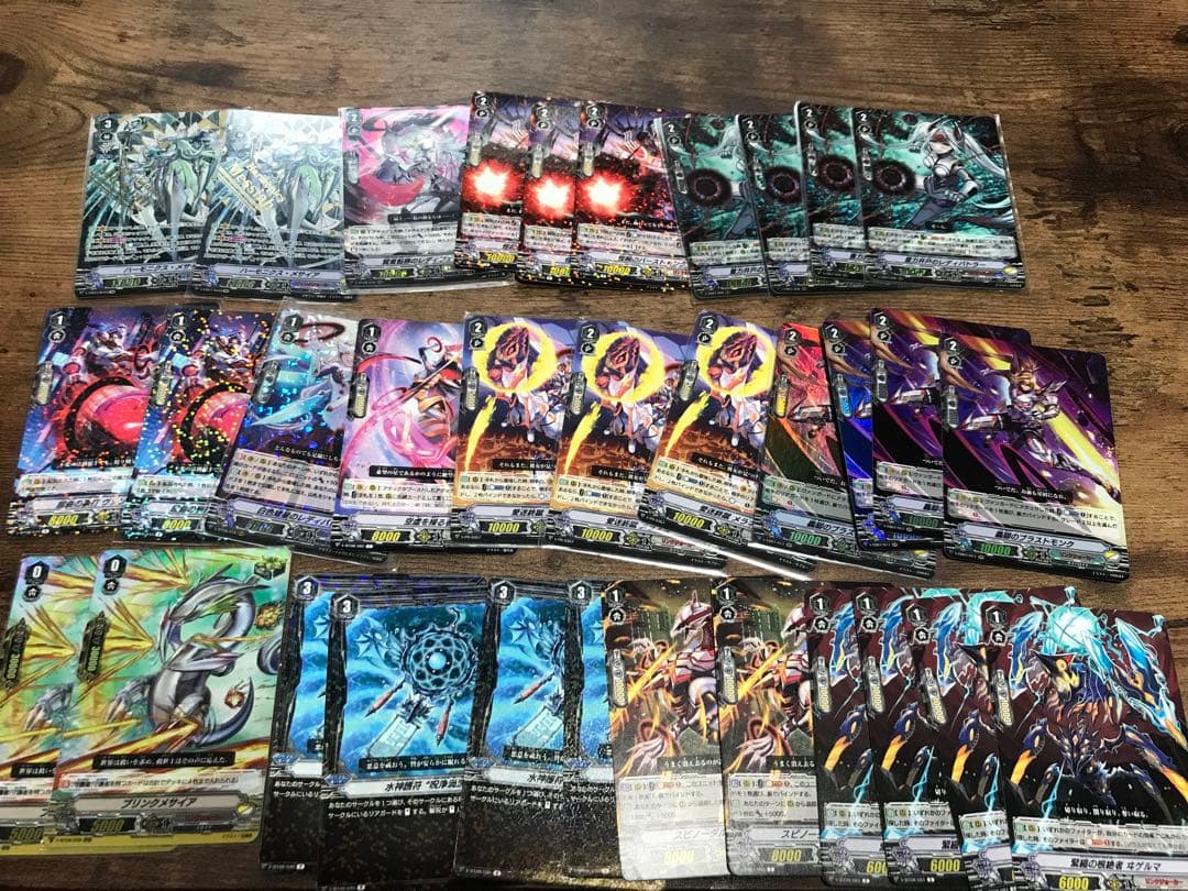 ヴァンガード Vスタン メサイア デッキ 高レア多数 デッキパーツ付き