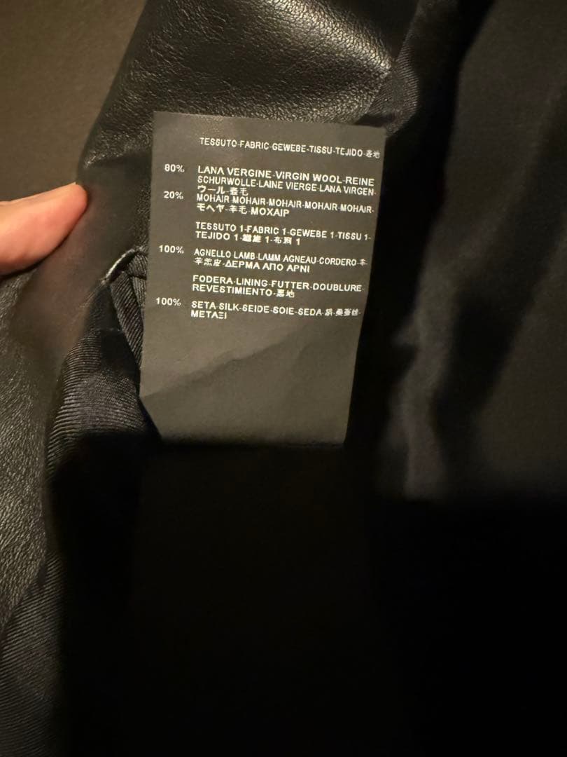 SAINT LAURENT paris 14aw ジャケット レザー エディ期