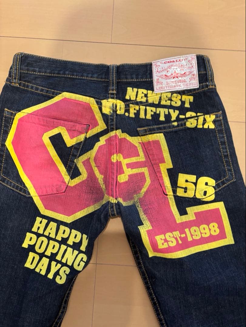 ココルル　デニム　ケツルル　size31 y2k 平成ファッション