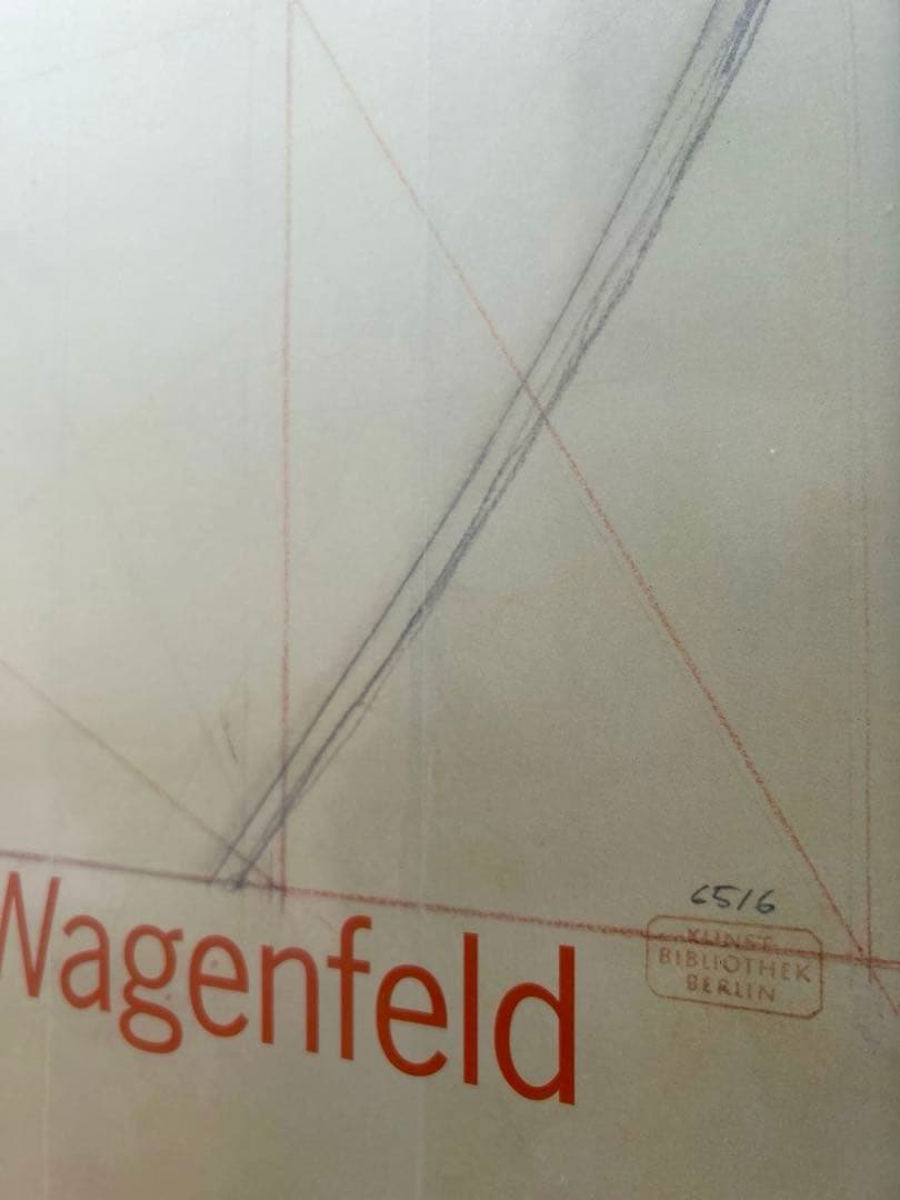 独00年代　Wagenfeld 展覧会ポスター Bauhaus ドイツデザイン
