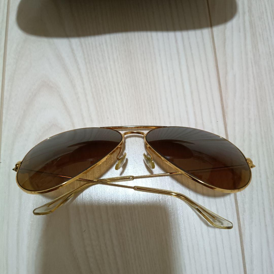 美品USA製B&L　Ray-Banレイバン メタル62mm 　ケース付き