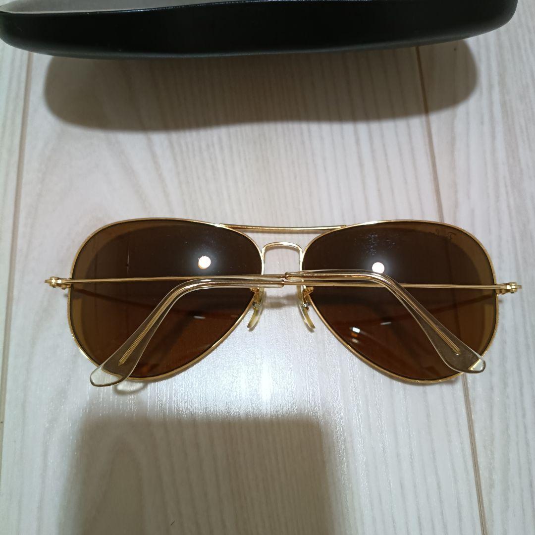 美品USA製B&L　Ray-Banレイバン メタル62mm 　ケース付き