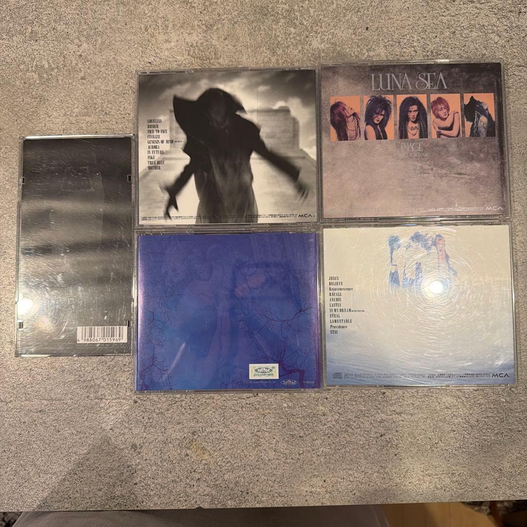 LUNA SEA 5枚CDセット（インディーズ付き）おまけ付き