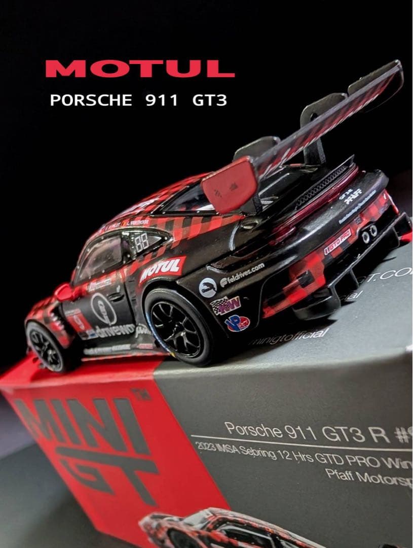 MINIGT 1/64 Porsche 911 GT3 R #9 完売品