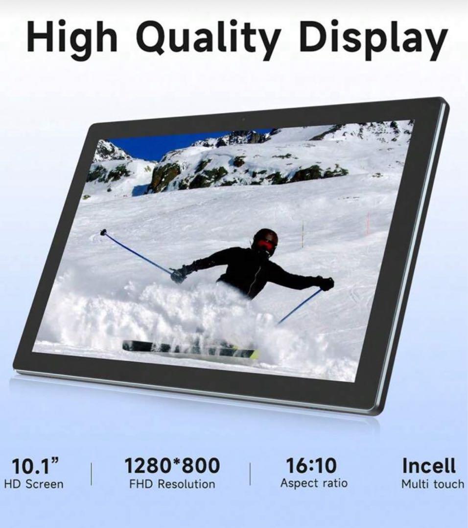 COOPERS Androidタブレット 6GB RAM 128GB