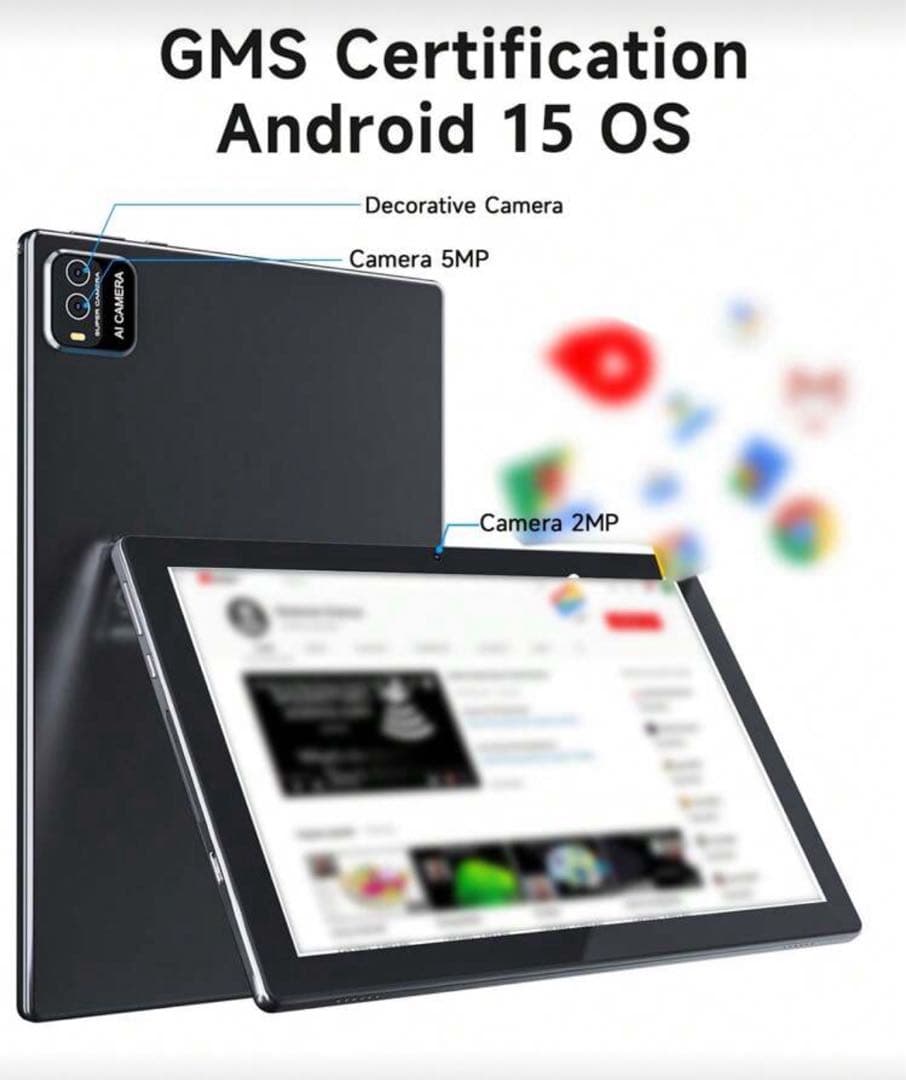 COOPERS Androidタブレット 6GB RAM 128GB