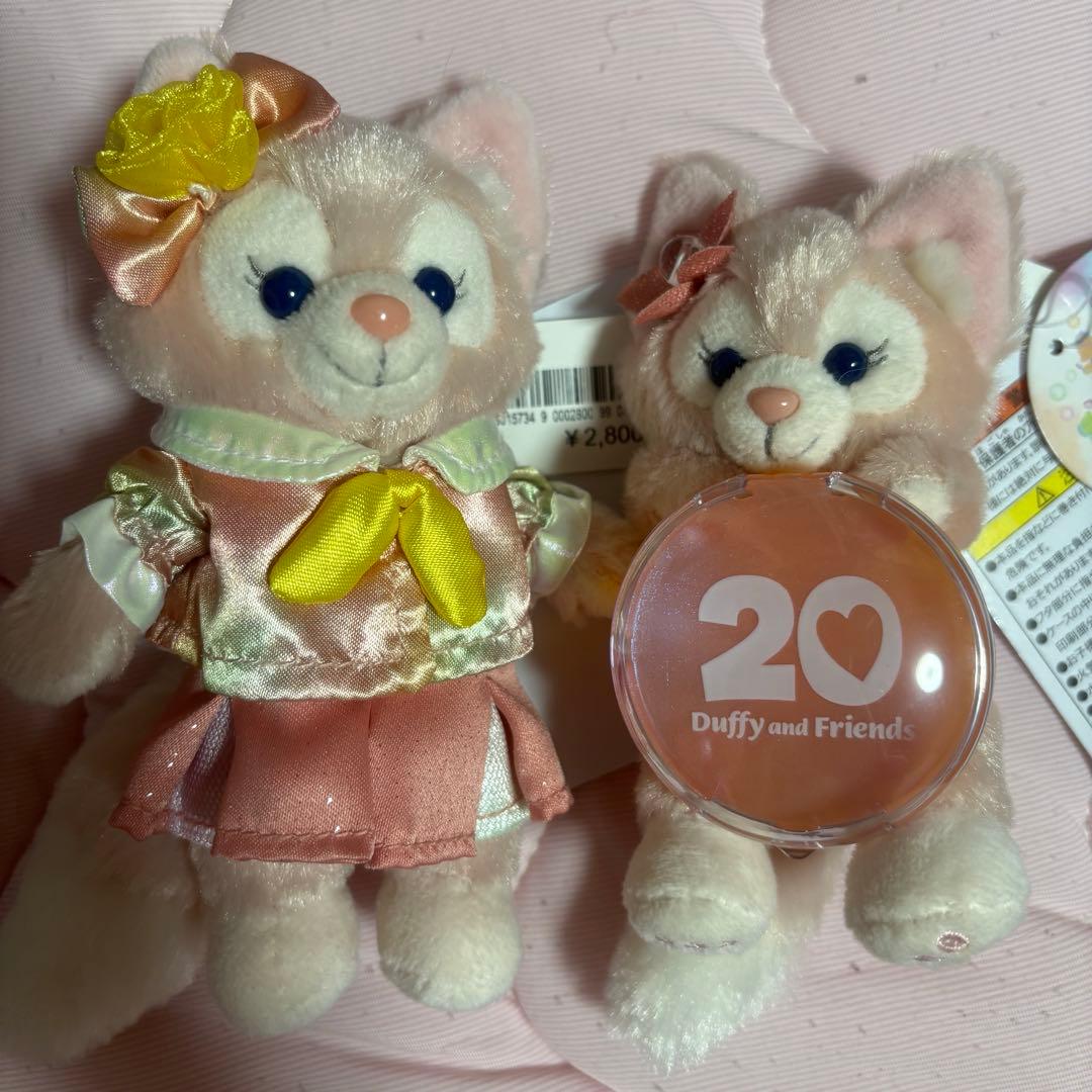 ステラルー リーナベル 20周年 ぬいぐるみバッジ ぬいぐるみチャーム カラハピ
