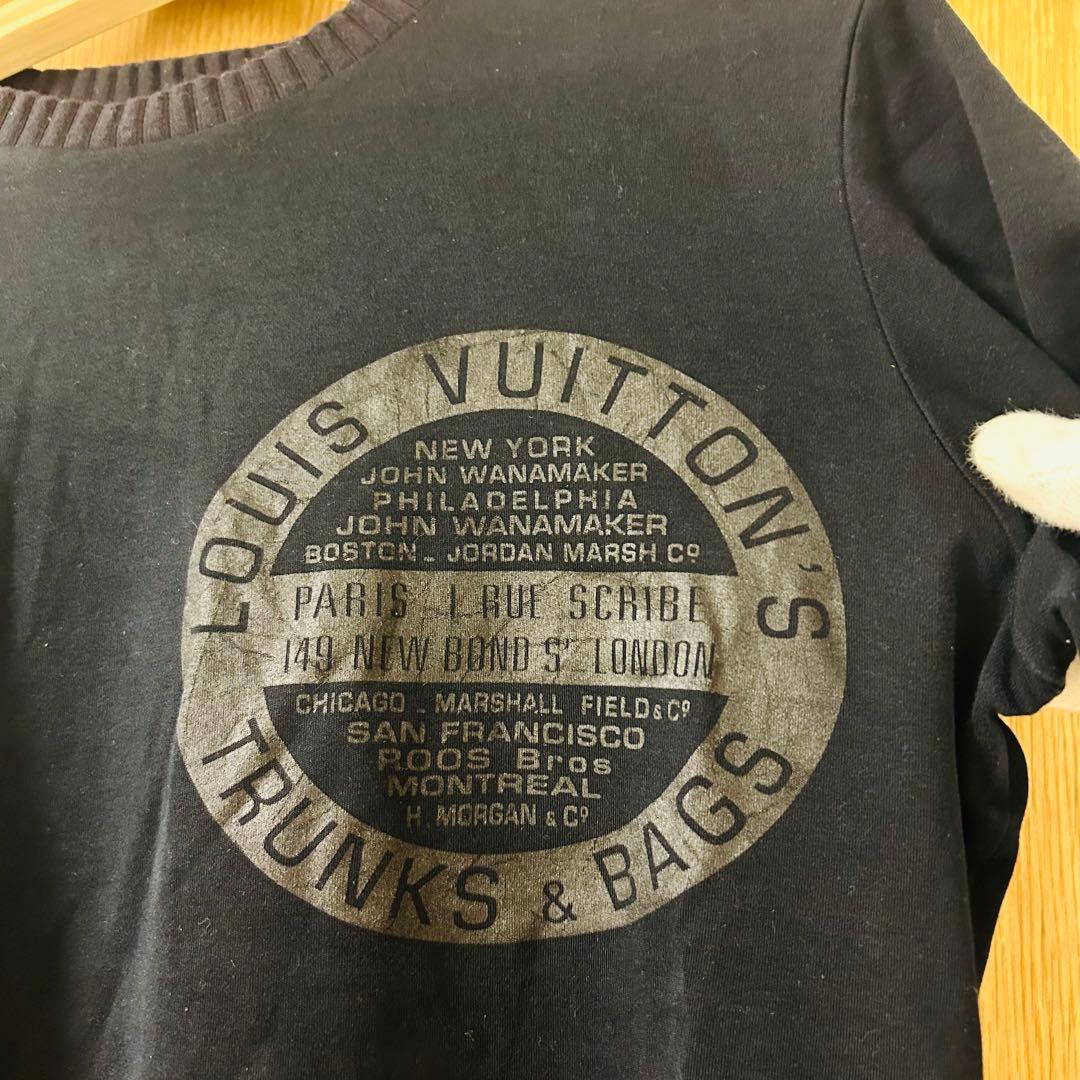 LOUIS VUITTON ルイヴィトン サークルロゴ　半袖Tシャツ　ブラック