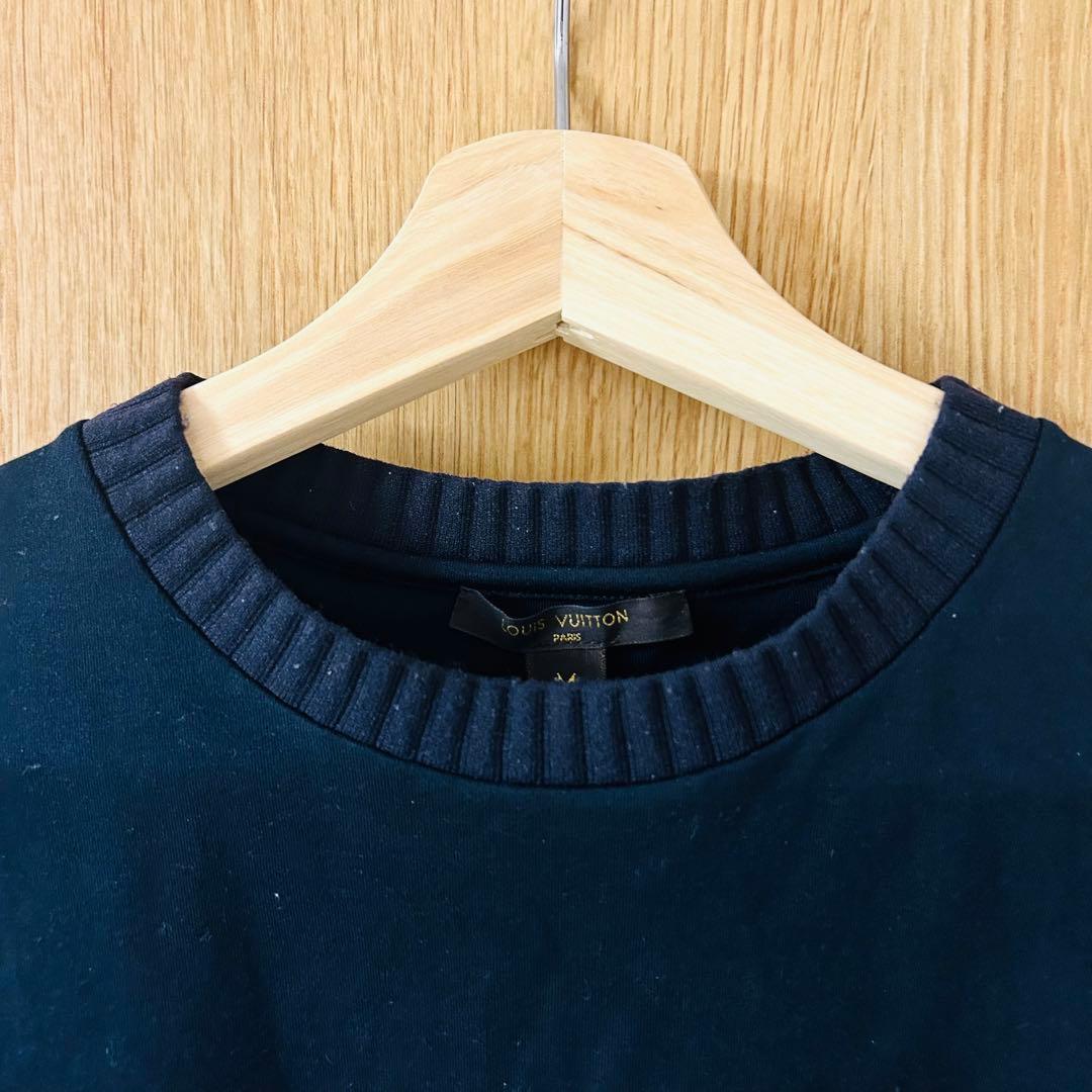 LOUIS VUITTON ルイヴィトン サークルロゴ　半袖Tシャツ　ブラック