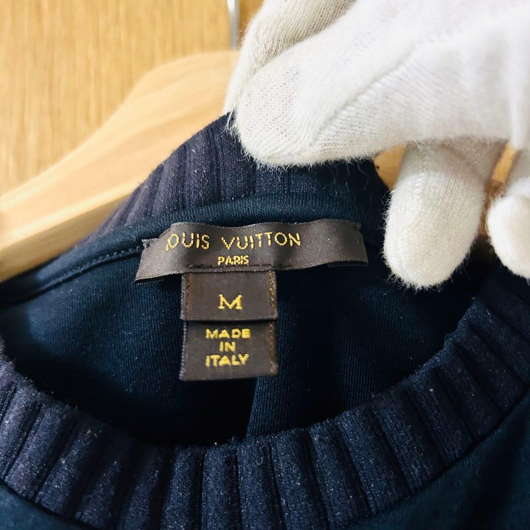 LOUIS VUITTON ルイヴィトン サークルロゴ　半袖Tシャツ　ブラック