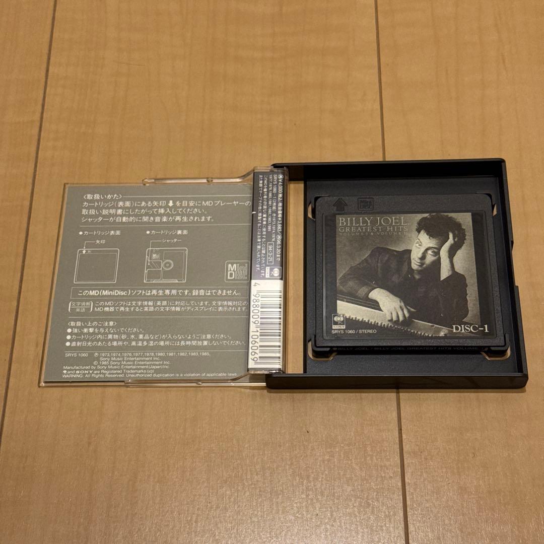 動作未確認 帯付き美品 MD ビリー•ジョエル ビリー•ザ•ベスト ミニディスク