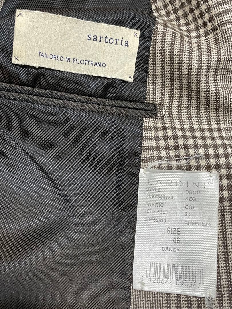 ア*マ様 ラルディーニLARDINI sartoria ロロピアーナ テーラード