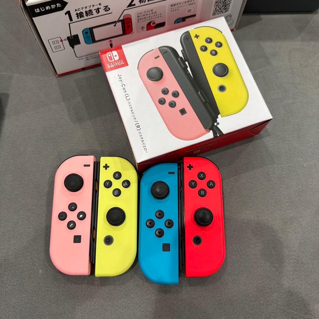 【付属品完備】Nintendo Switch 本体　Joy-Con2種付属