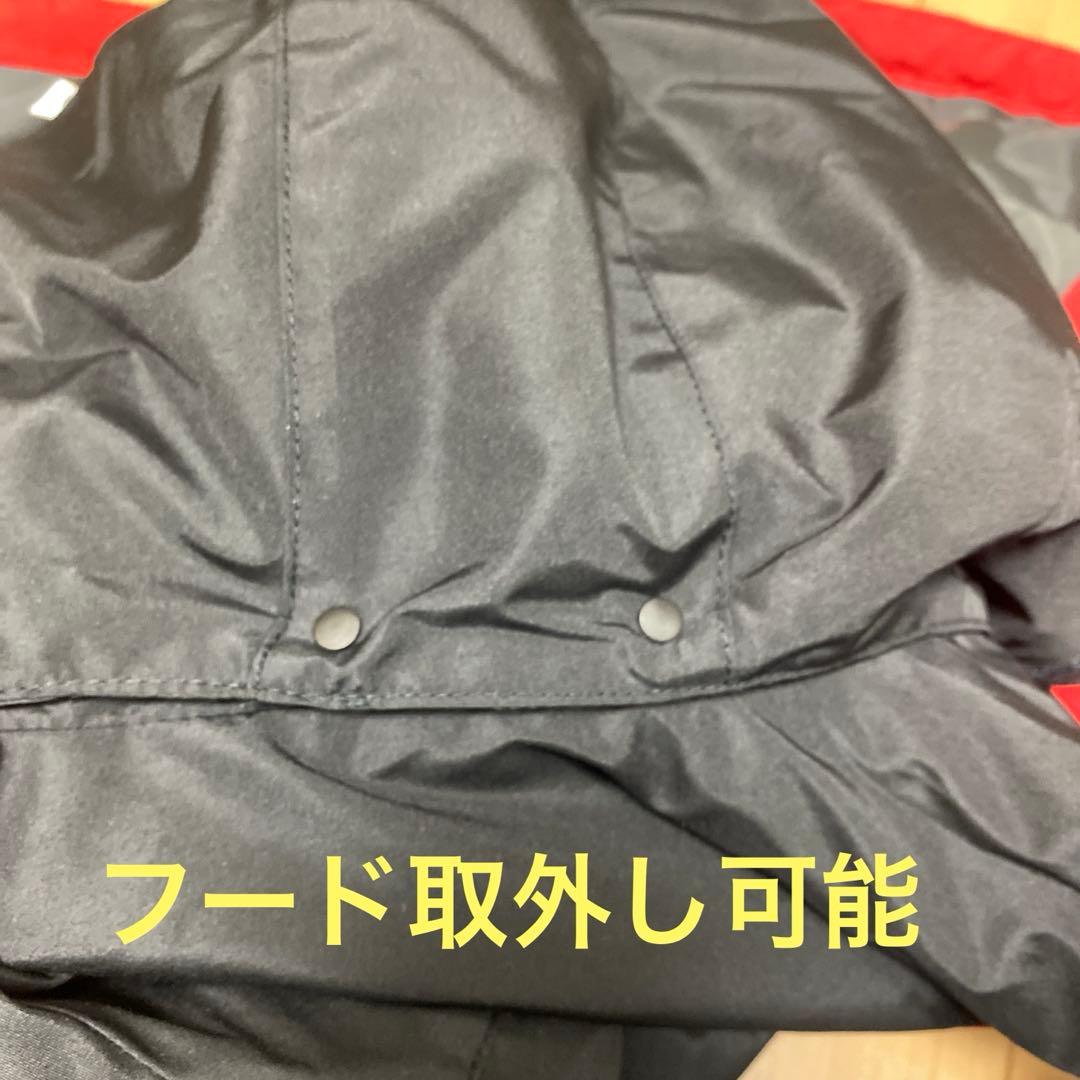 【美品】FABLICEスキースノボーウェア150サイズ赤黒