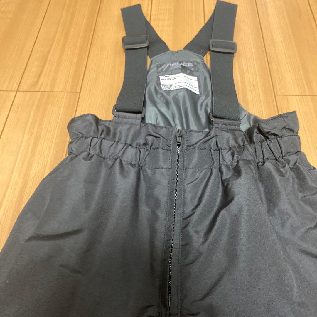 【美品】FABLICEスキースノボーウェア150サイズ赤黒