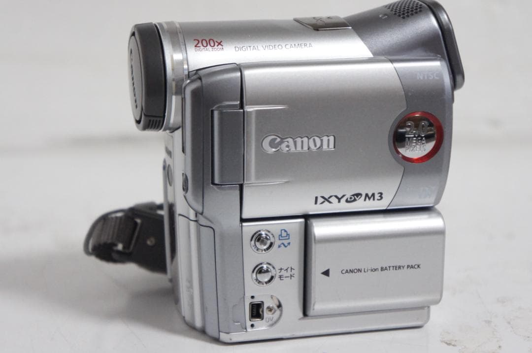美品 IXY DV M3 Canon ダビング MiniDVビデオカメラ 303