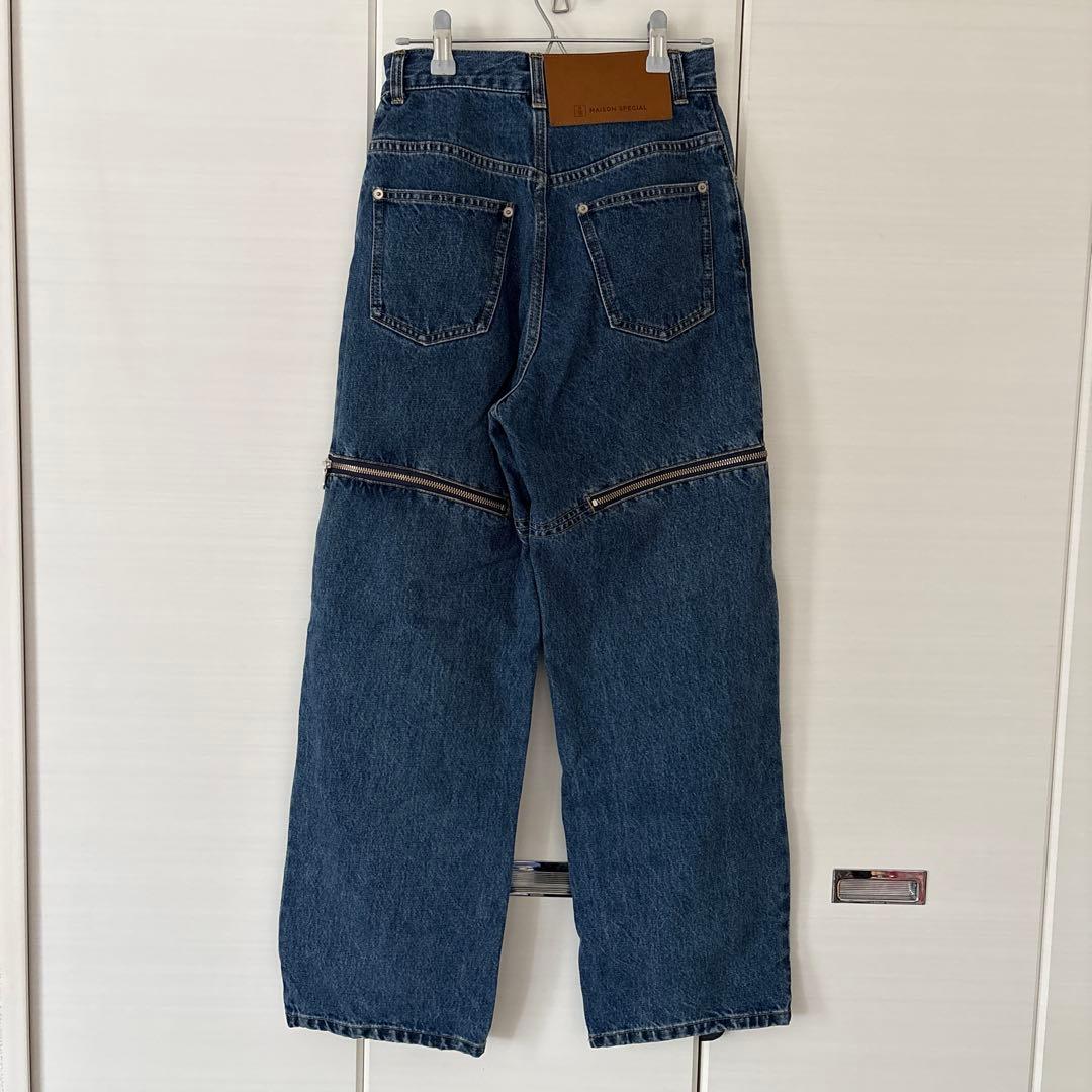 パンツ MAISON SPECIAL Side Slash Denim Pants 34