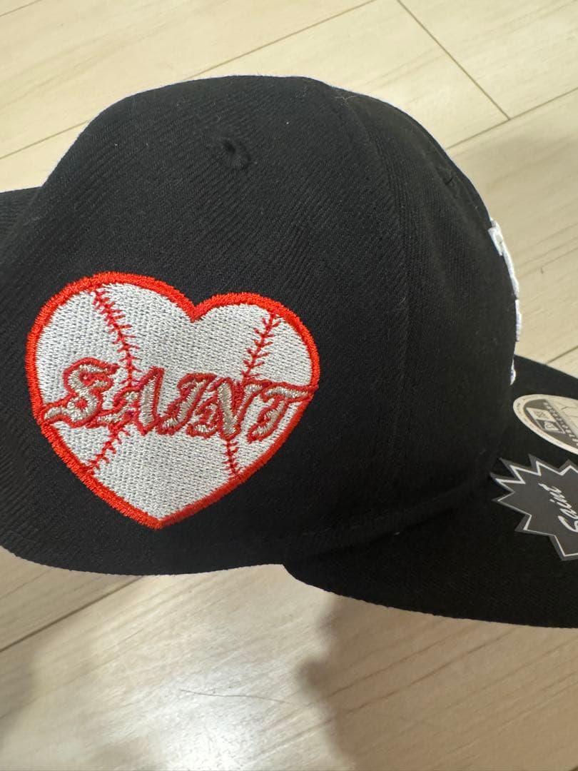 SAINT Mxxxxxx x New Era®︎ 26ss 黒 cap