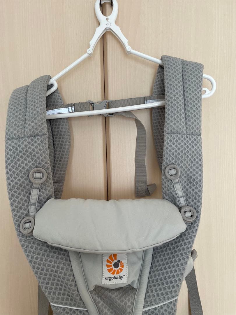 【美品】エルゴ　オムニブリーズ　パールグレー