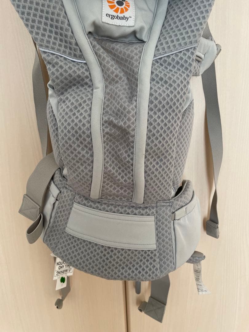 【美品】エルゴ　オムニブリーズ　パールグレー