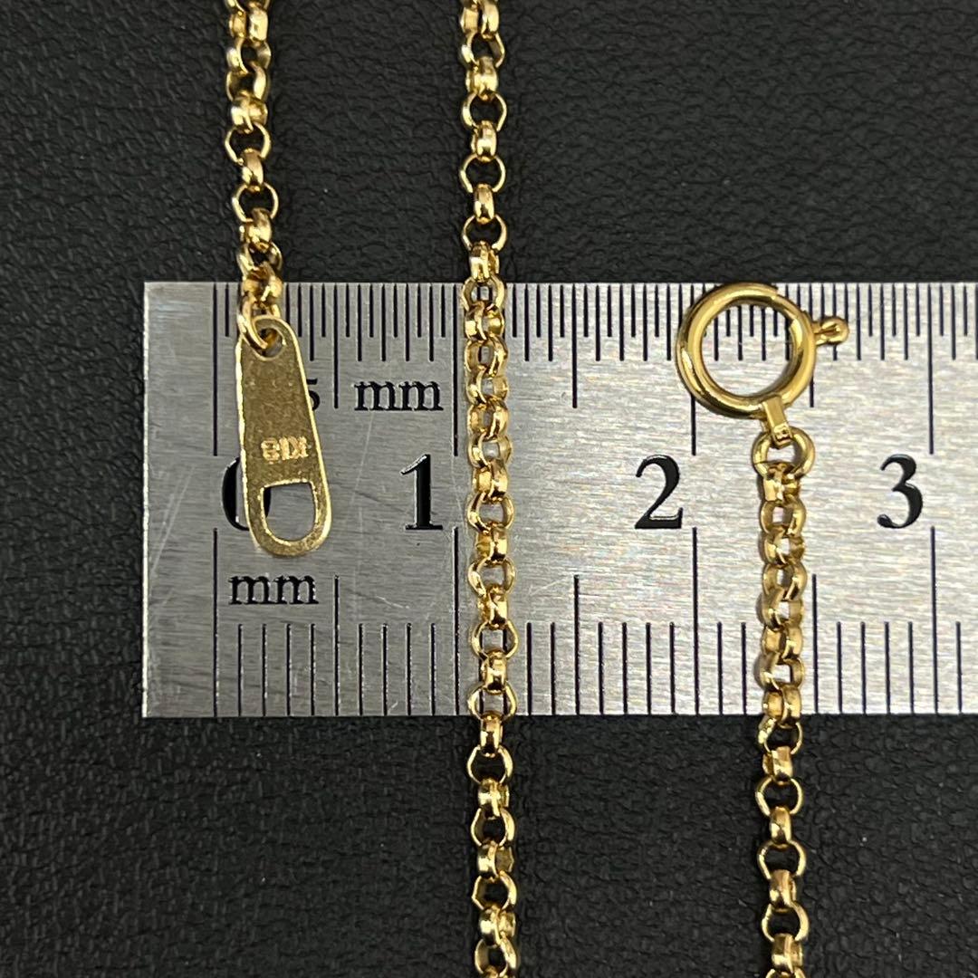 (B031609) K18 YG ネックレス 18金 エスカルゴチェーン