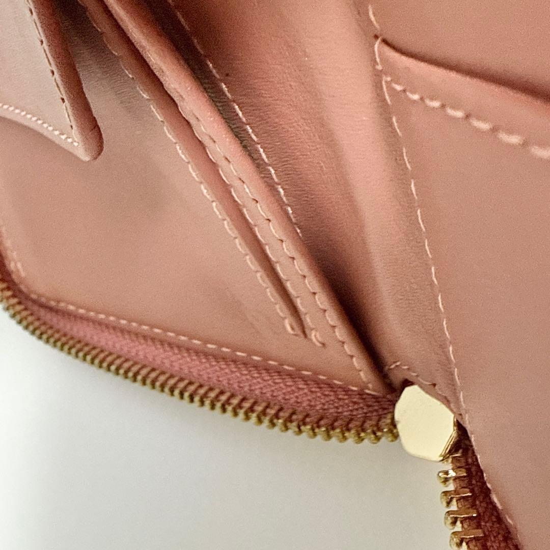 【未使用】russet ラシット　二つ折り財布　ピンク