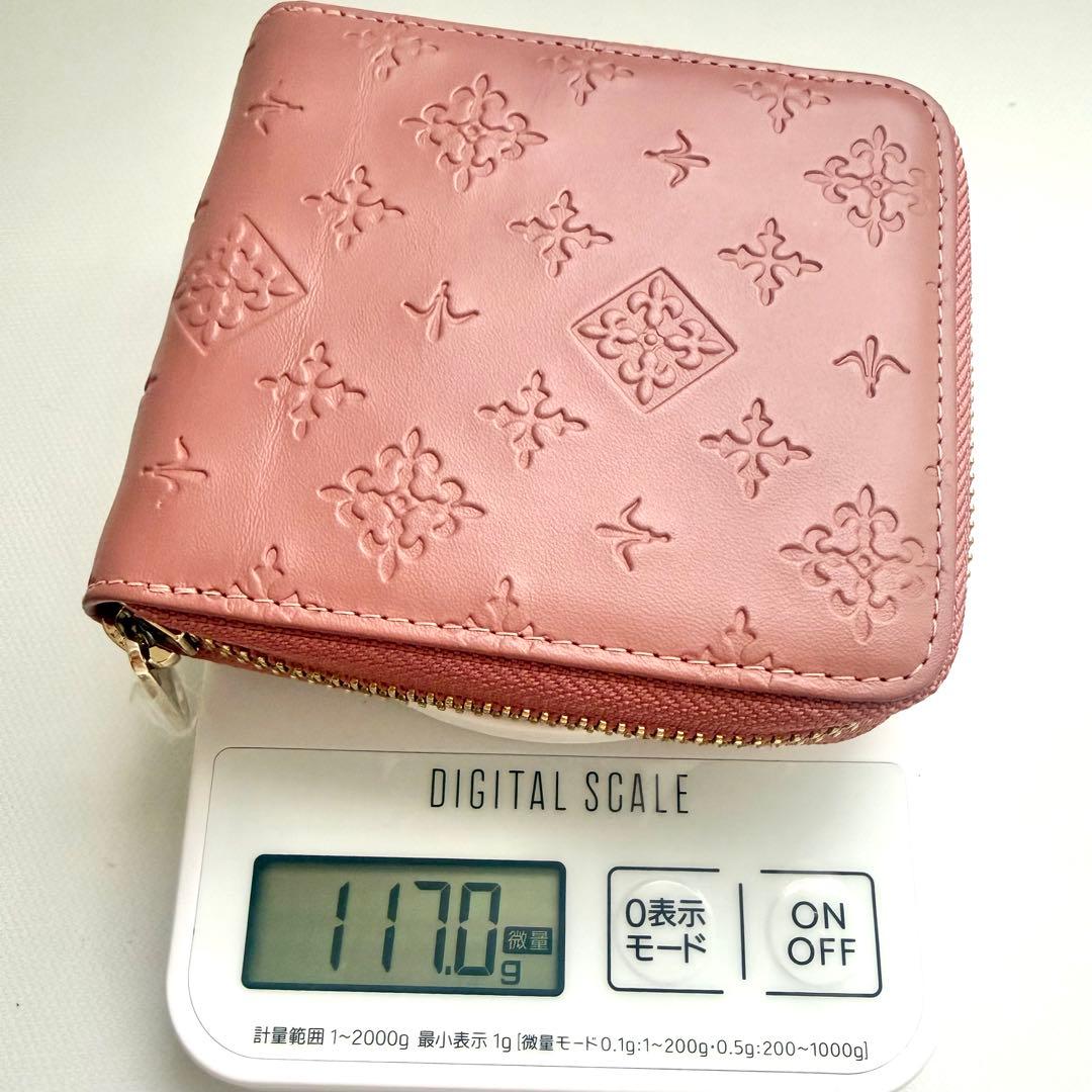 【未使用】russet ラシット　二つ折り財布　ピンク