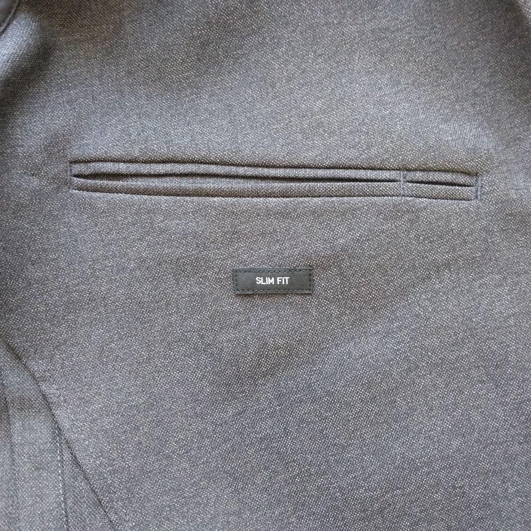 Uniqlo 感動ジャケット ウールライク セットアップ ダークグレー XL