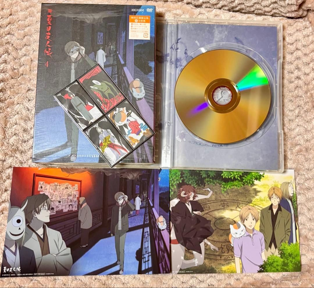 【美品】続 夏目友人帳 2期 初回生産限定版 全5巻 初回特典全て有り！