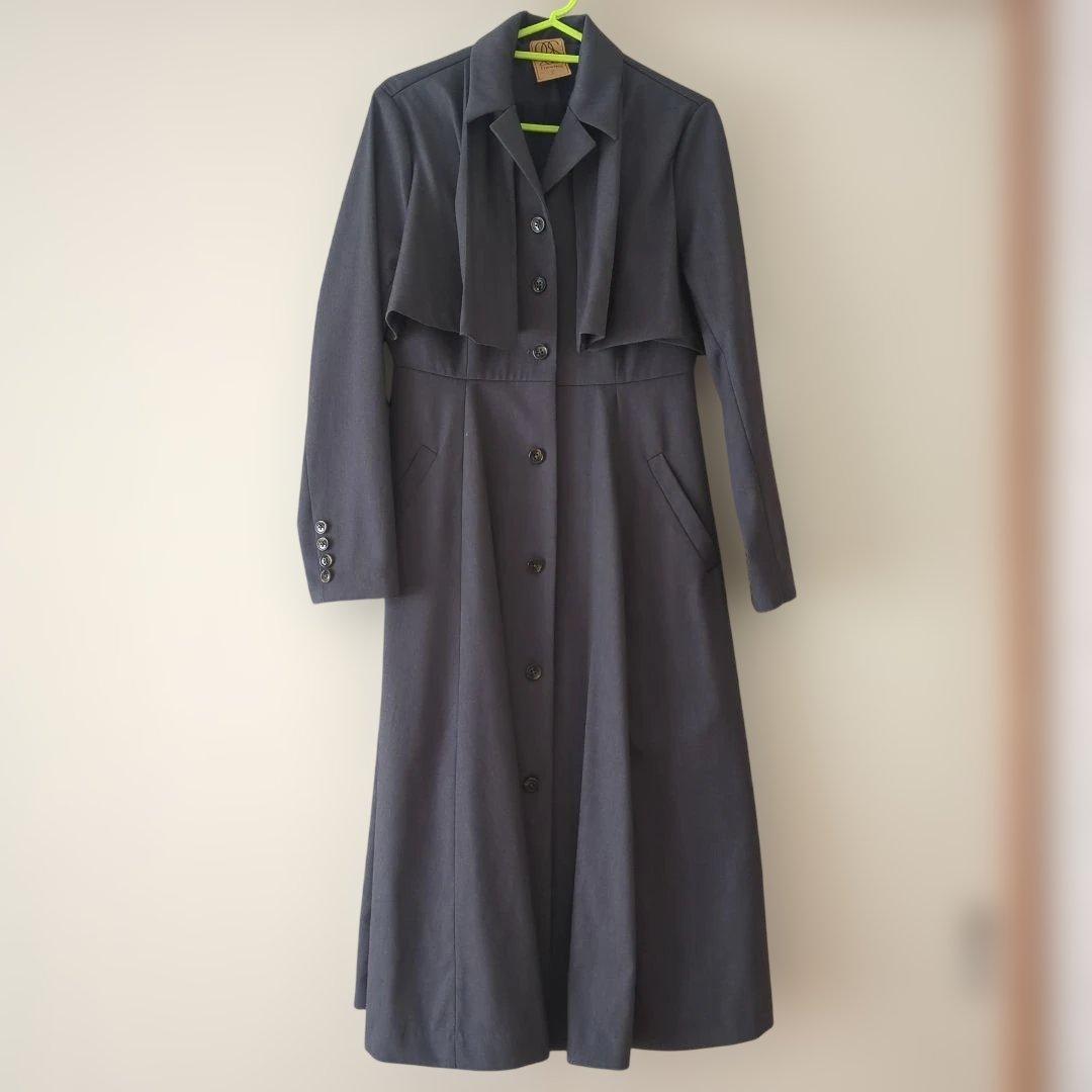 tnewties コート 《賞金100万円》インバネスコートドレス-Gray