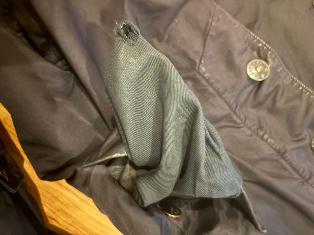 09AW ストーンアイランド トレンチコート ダークネイビー