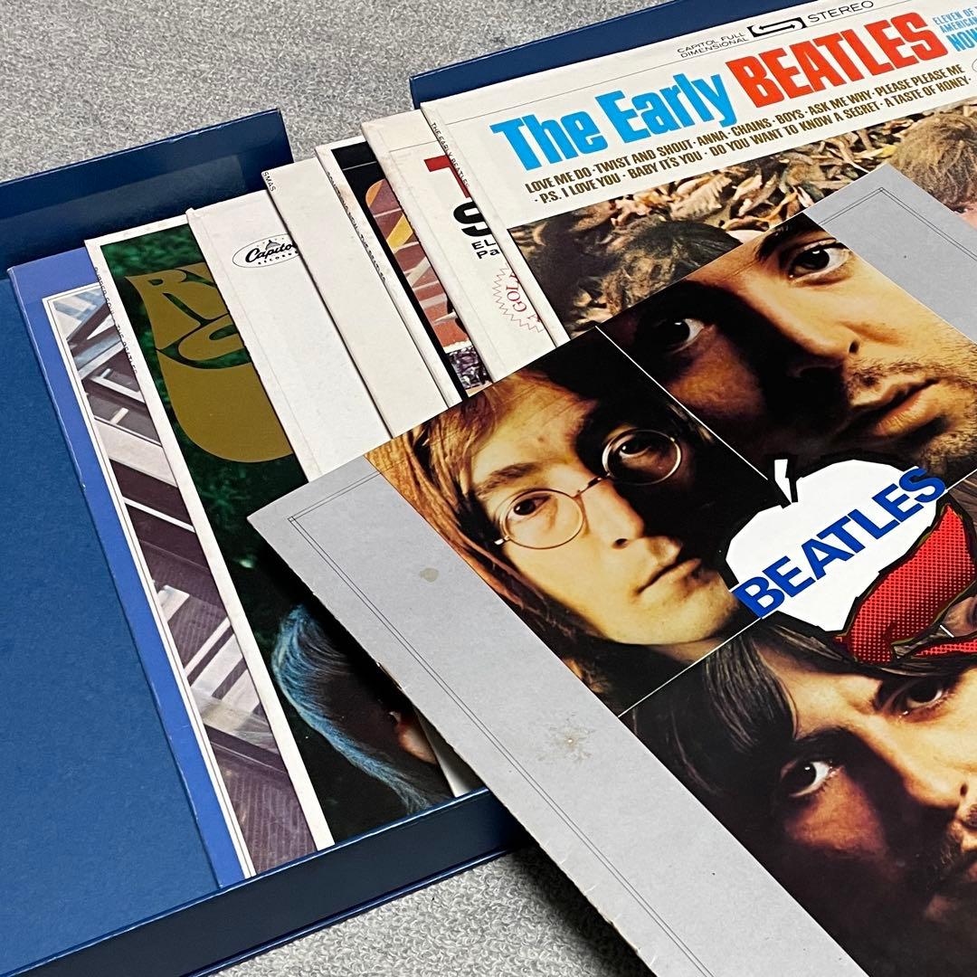 BEATLES ビートルズレコードボックスセット7アルバム LP8枚