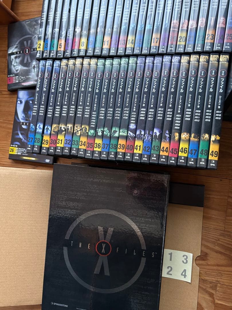 Xファイル　DVD1〜49/バインダー付