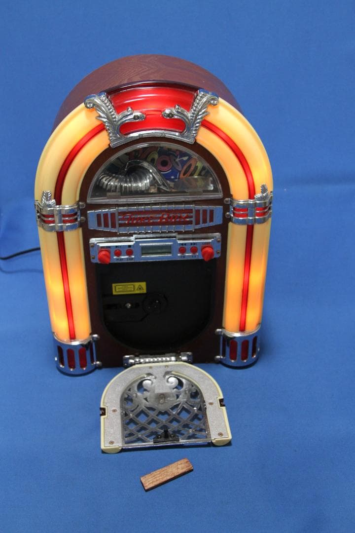 GUジュークボックス CDプレーヤー レトロ アンティークEMA-003★難あり