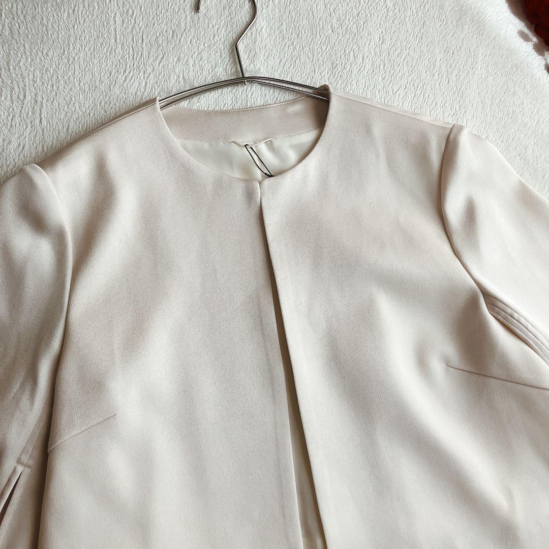 【未使用タグ付き】【25SS】アナイ ANAYI★トリアセサテンボレロジャケット