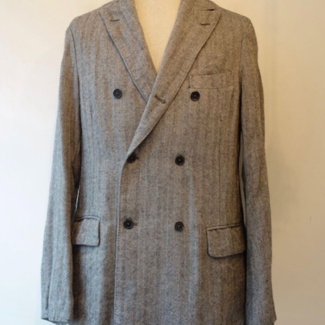 【MAATEE&SONS】24AW ダブル無芯 WASHED GATHER JK