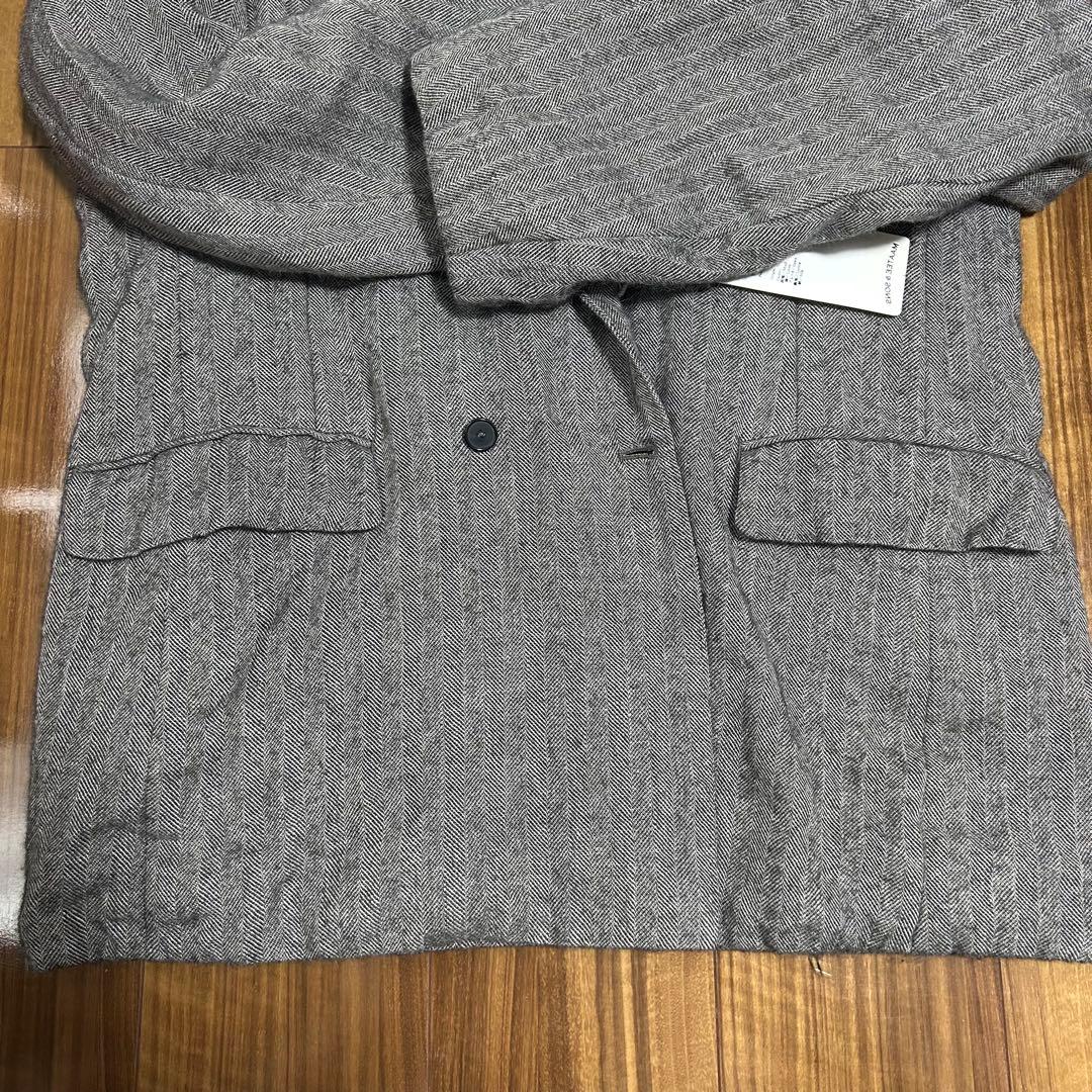【MAATEE&SONS】24AW ダブル無芯 WASHED GATHER JK