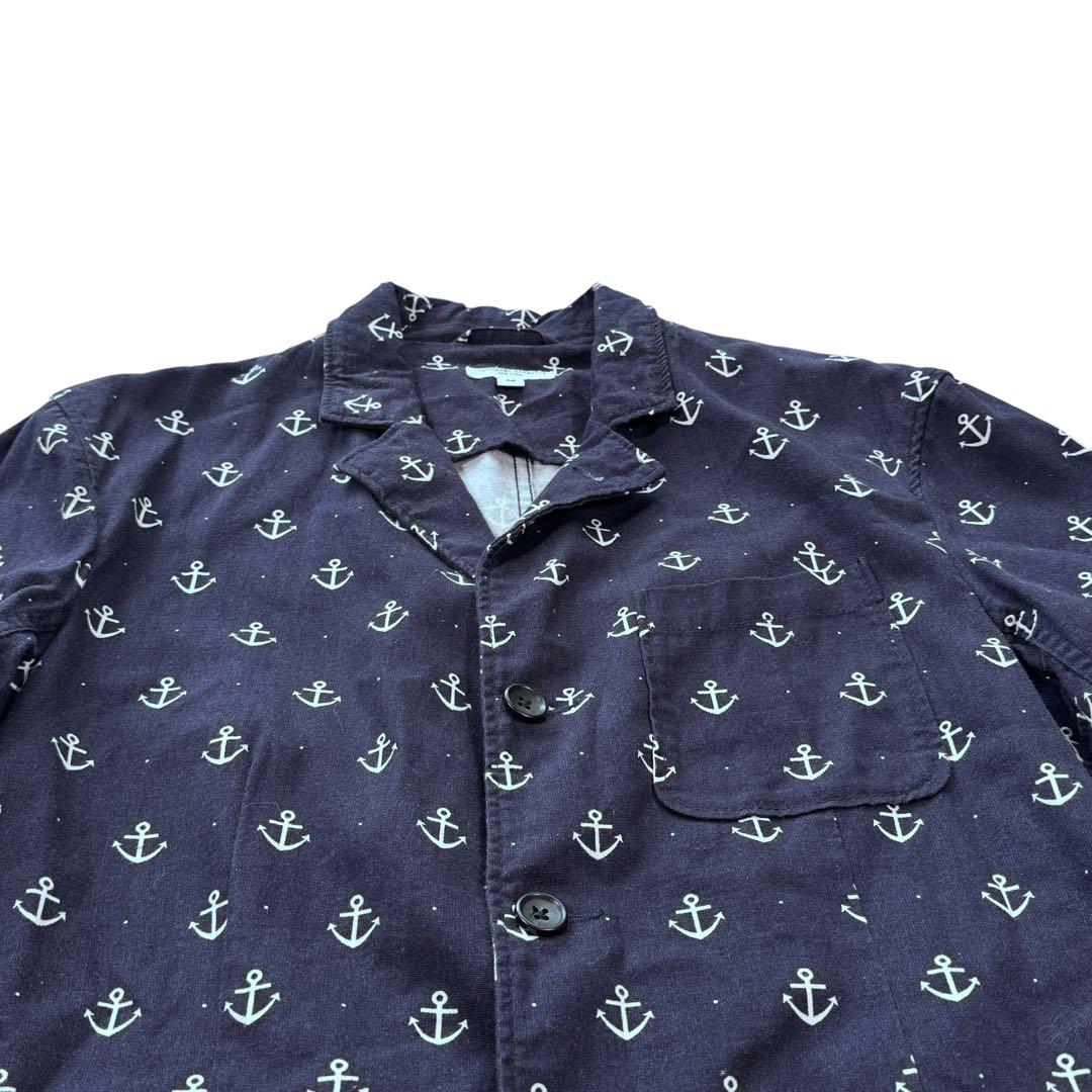 Engineered Garments ベイカージャケット M アンカープリント