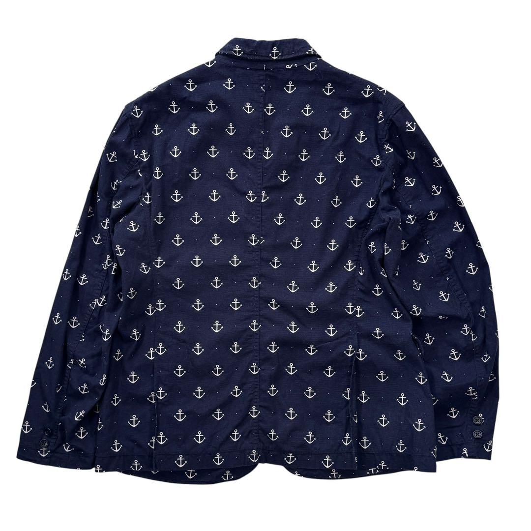 Engineered Garments ベイカージャケット M アンカープリント