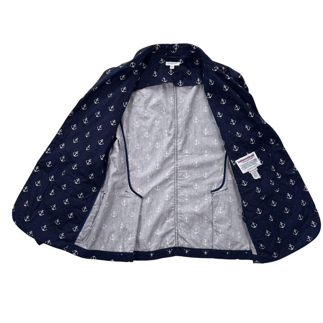 Engineered Garments ベイカージャケット M アンカープリント