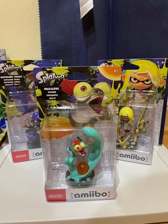 スプラトゥーン3 新品amiibo3点セット& 交換グッズ　ラッピングセット