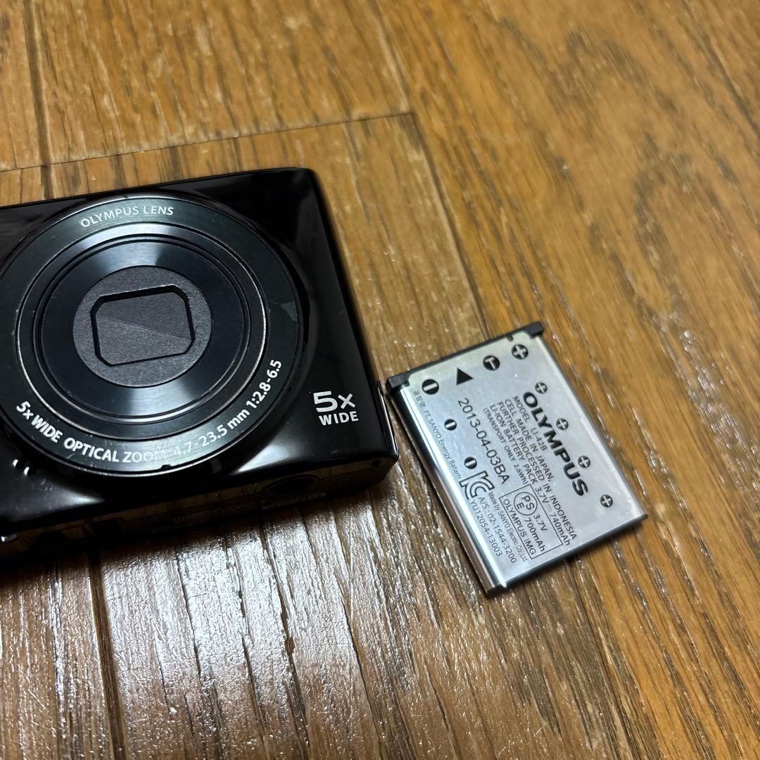 【動作確認済】オリンパス　デジタルカメラ　OLYMPUS VG-180 ブラック