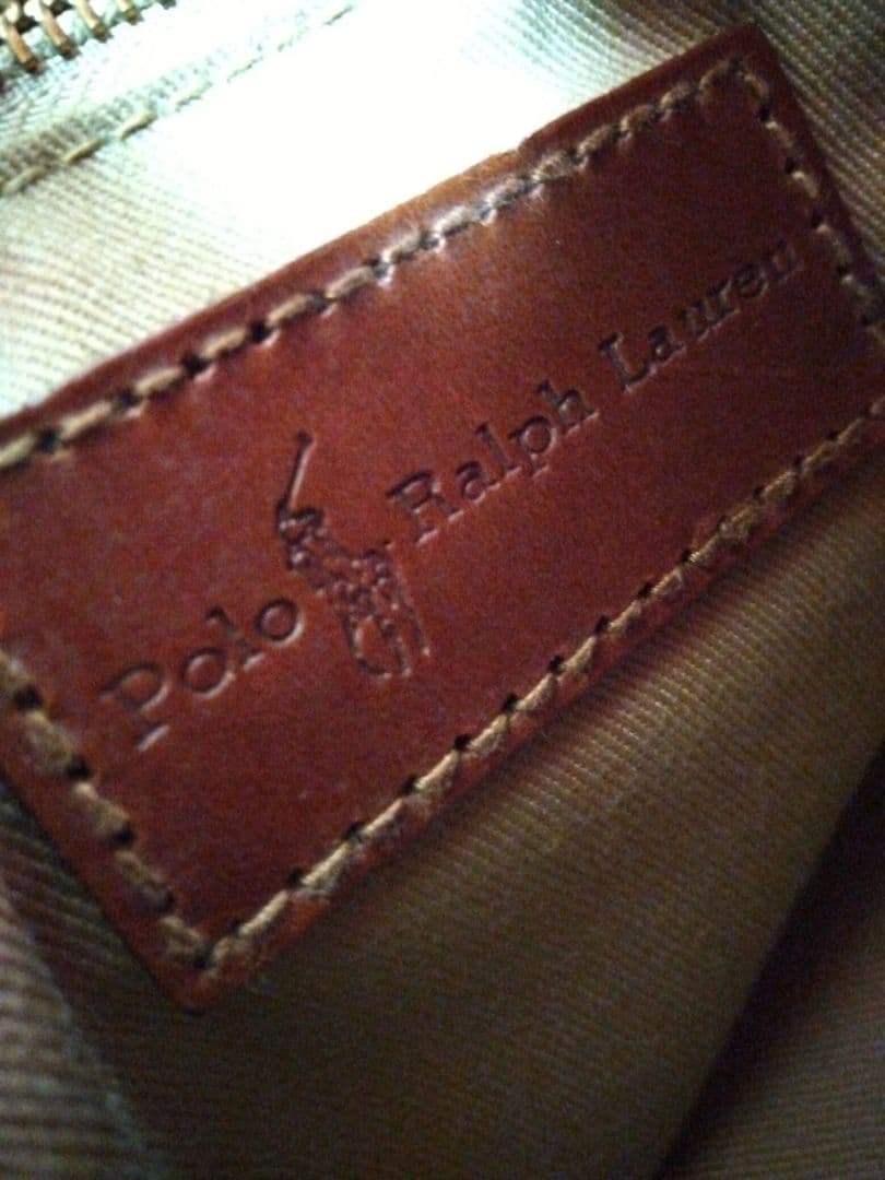 ラルフローレン　Polo　ボストンバッグ　レトロ　チェック