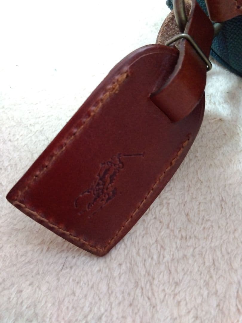 ラルフローレン　Polo　ボストンバッグ　レトロ　チェック
