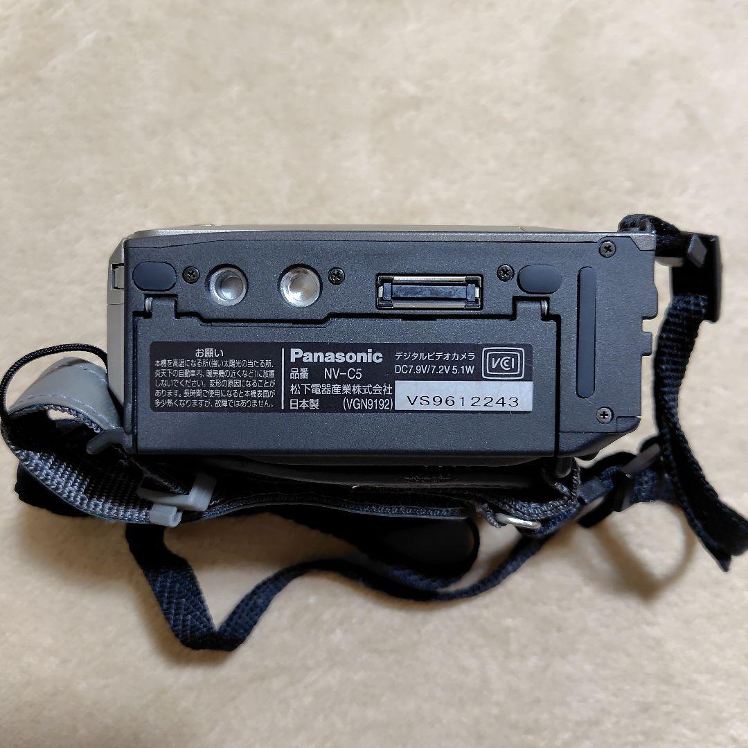 【通電確認済】Panasonic NV-C5 ビデオカメラ miniDV