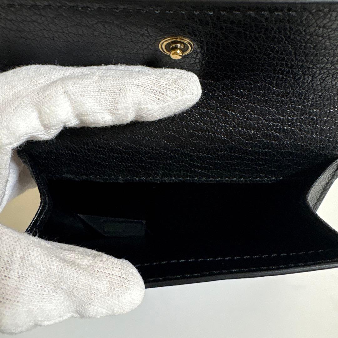 Chloé グレインレザー製　envelope スモールトリフォールド